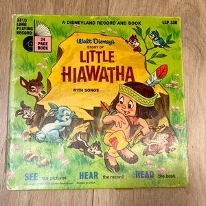 Disney Little Hiawatha book.